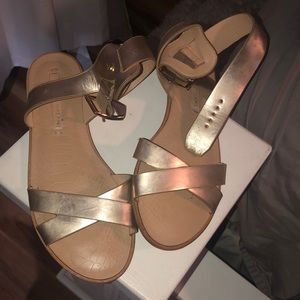 Gold Sandals